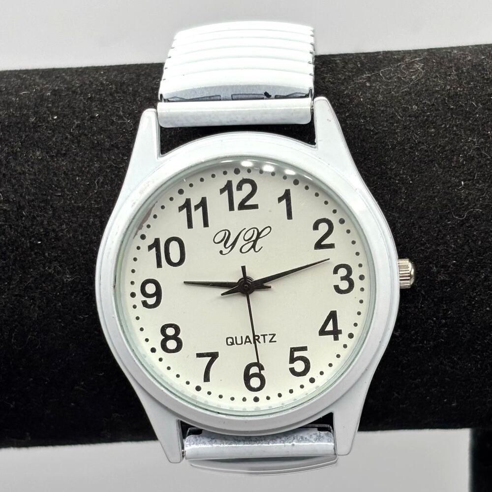White YX Men's Watch - Picture 2 of 3